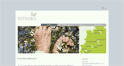Desktop Screenshot of integra-seniorenimmobilien.de